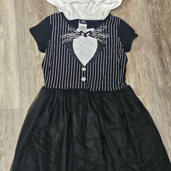 Disney Nightmare Before Christmas Dress With Hood. Kids Size M7/8. From Disney. - Picture 8 of 10